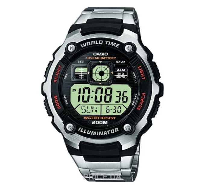Купить Часы CASIO AE-2000WD-1AVEF ⌚ Наручные часы на fabrikachasov.com ⭐ Бесплатная доставка по Украине от 3000 грн ✈ Гарантия ✔ 10.000 моделей. Скидки!