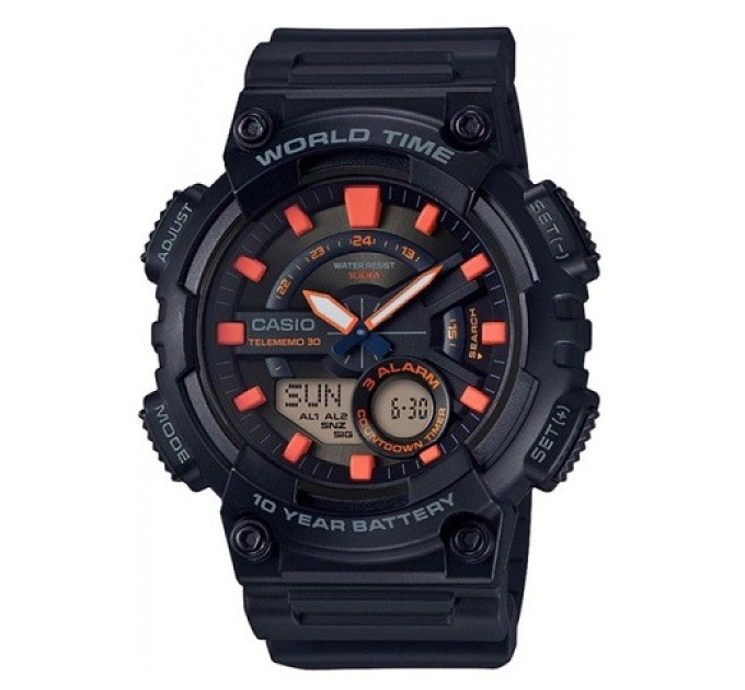 Купить Часы CASIO AEQ-110W-1A2 ⌚ Наручные часы на fabrikachasov.com ⭐ Бесплатная доставка по Украине от 3000 грн ✈ Гарантия ✔ 10.000 моделей. Скидки!