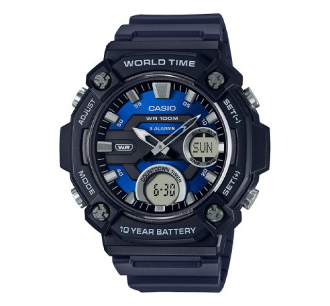 Купить Часы CASIO AEQ-120W-2A ⌚ Наручные часы на fabrikachasov.com ⭐ Бесплатная доставка по Украине от 3000 грн ✈ Гарантия ✔ 10.000 моделей. Скидки!