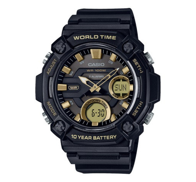 Купить Часы CASIO AEQ-120W-9A ⌚ Наручные часы на fabrikachasov.com ⭐ Бесплатная доставка по Украине от 3000 грн ✈ Гарантия ✔ 10.000 моделей часов лучших брендов!