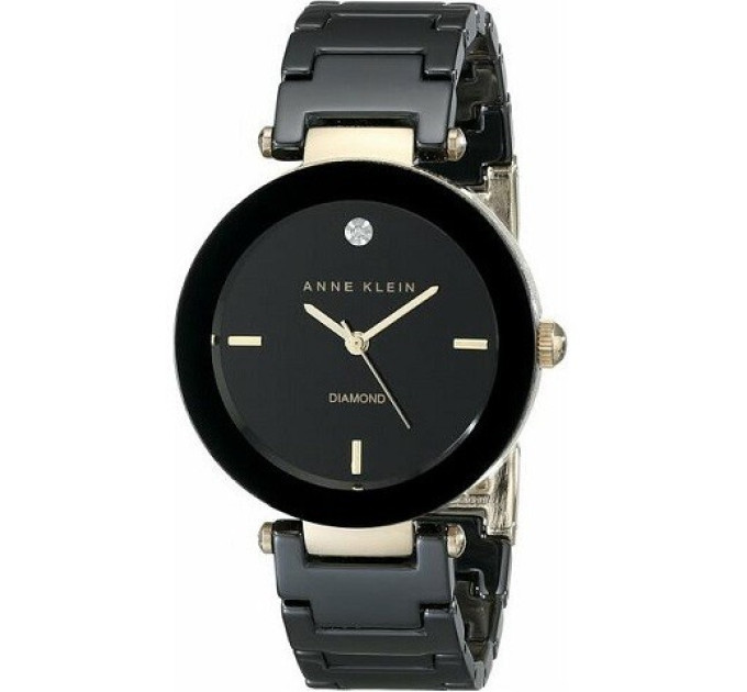 Купить Часы Anne Klein AK/1018BKBK ⌚ Наручные часы на fabrikachasov.com ⭐ Бесплатная доставка по Украине от 3000 грн ✈ Гарантия ✔ 10.000 моделей часов лучших брендов!