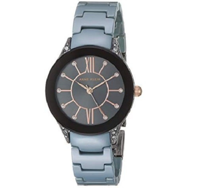Купить Часы Anne Klein AK/2389GYLB ⌚ Наручные часы на fabrikachasov.com ⭐ Бесплатная доставка по Украине от 3000 грн ✈ Гарантия ✔ 10.000 моделей часов лучших брендов!