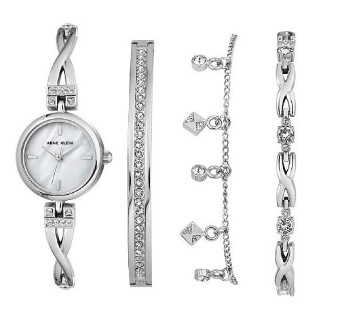 Купить Часы Anne Klein AK/3083SVST ⌚ Наручные часы на fabrikachasov.com ⭐ Бесплатная доставка по Украине от 3000 грн ✈ Гарантия ✔ 10.000 моделей. Скидки!