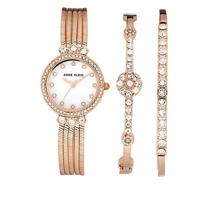 Купити ГОДИННИК ANNE KLEIN AK/3202RGST ⌚ Наручні годинники на fabrikachasov.com ⭐ Безкоштовна доставка по Україні від 3000 грн ✈ Гарантія ✔ 10.000 моделей годинників кращих брендів!