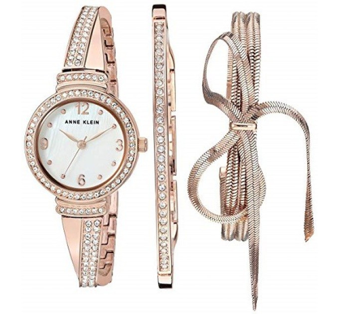 Купить Часы Anne Klein AK/3256RGST ⌚ Наручные часы на fabrikachasov.com ⭐ Бесплатная доставка по Украине от 3000 грн ✈ Гарантия ✔ 10.000 моделей часов лучших брендов!