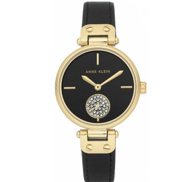 Купить Часы Anne Klein AK/3380BKBK ⌚ Наручные часы на fabrikachasov.com ⭐ Бесплатная доставка по Украине от 3000 грн ✈ Гарантия ✔ 10.000 моделей часов лучших брендов!