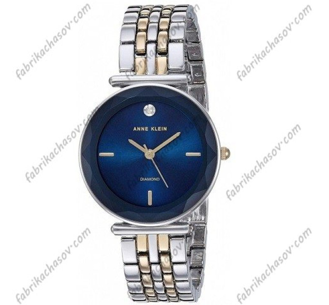 Купить Часы Anne Klein AK/3413NVTT ⌚ Наручные часы на fabrikachasov.com ⭐ Бесплатная доставка по Украине от 3000 грн ✈ Гарантия ✔ 10.000 моделей. Скидки!