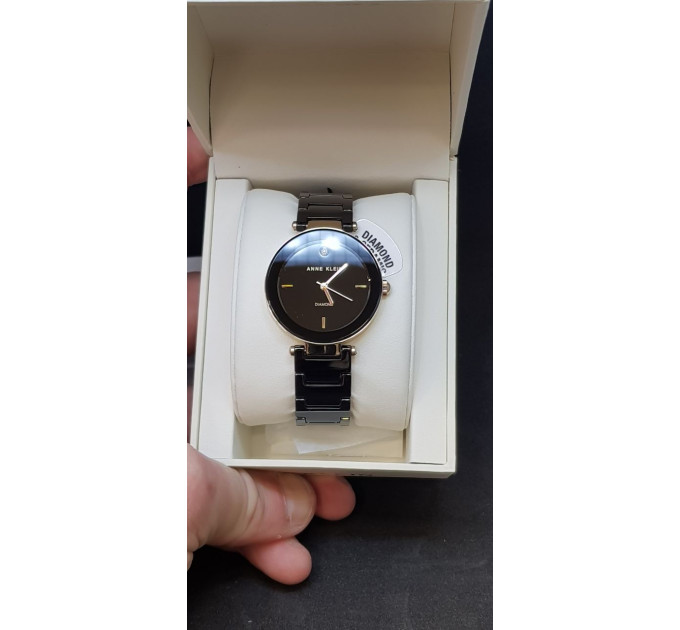 Купить Часы Anne Klein AK/1018BKBK ⌚ Наручные часы на fabrikachasov.com ⭐ Бесплатная доставка по Украине от 3000 грн ✈ Гарантия ✔ 10.000 моделей часов лучших брендов!