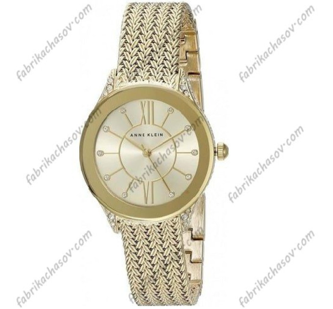 Купить ЧАСЫ ANNE KLEIN AK/2208CHGB ⌚ Наручные часы на fabrikachasov.com ⭐ Бесплатная доставка по Украине от 3000 грн ✈ Гарантия ✔ 10.000 моделей часов лучших брендов!
