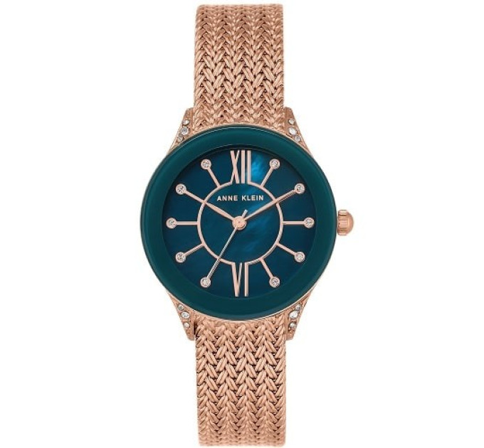 Купить Часы Anne Klein AK/2208NMRG ⌚ Наручные часы на fabrikachasov.com ⭐ Бесплатная доставка по Украине от 3000 грн ✈ Гарантия ✔ 10.000 моделей. Скидки!