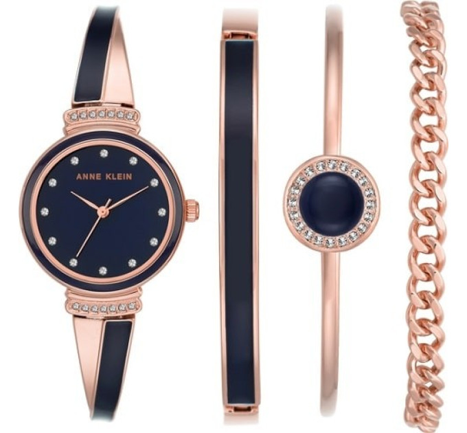 Купить Часы Anne Klein AK/2216NRST ⌚ Наручные часы на fabrikachasov.com ⭐ Бесплатная доставка по Украине от 3000 грн ✈ Гарантия ✔ 10.000 моделей часов лучших брендов!