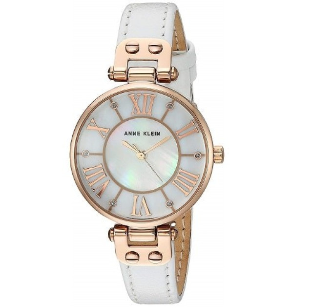 Купить Часы Anne Klein AK/2718RGWT ⌚ Наручные часы на fabrikachasov.com ⭐ Бесплатная доставка по Украине от 3000 грн ✈ Гарантия ✔ 10.000 моделей часов лучших брендов!