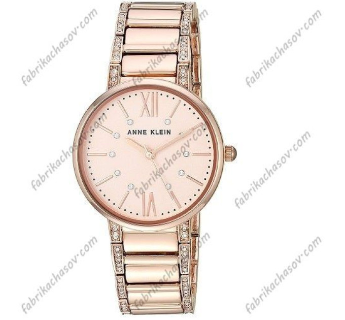 Купить Часы Anne Klein AK/3200RGRG ⌚ Наручные часы на fabrikachasov.com ⭐ Бесплатная доставка по Украине от 3000 грн ✈ Гарантия ✔ 10.000 моделей часов лучших брендов!