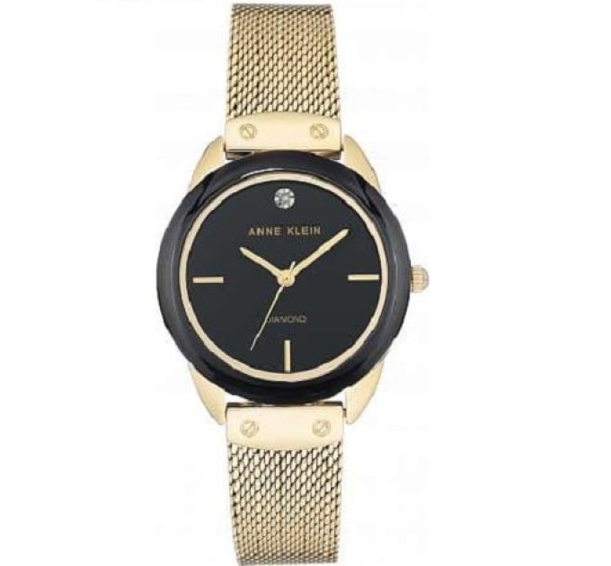 Купить Часы Anne Klein AK/3258BKGB ⌚ Наручные часы на fabrikachasov.com ⭐ Бесплатная доставка по Украине от 3000 грн ✈ Гарантия ✔ 10.000 моделей часов лучших брендов!