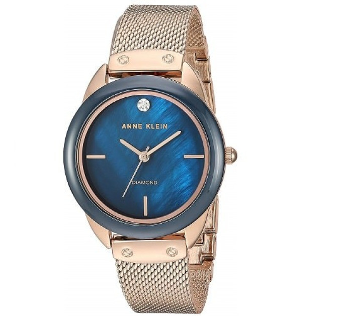 Купить Часы Anne Klein AK/3258NVRG ⌚ Наручные часы на fabrikachasov.com ⭐ Бесплатная доставка по Украине от 3000 грн ✈ Гарантия ✔ 10.000 моделей. Скидки!