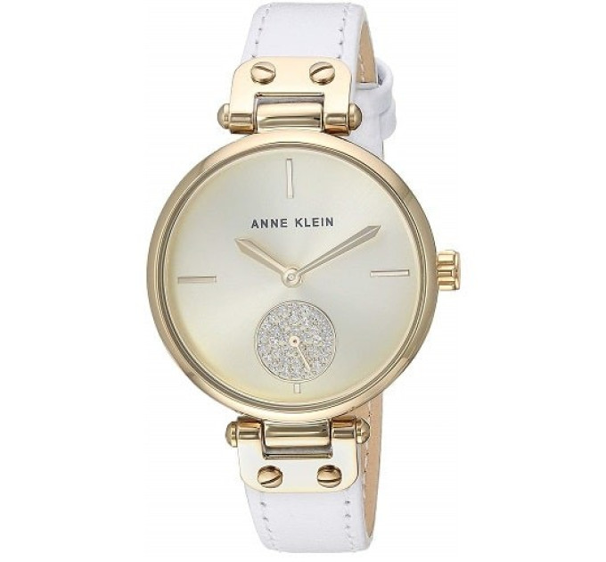 Купити ГОДИННИК ANNE KLEIN AK/3380CHWT ⌚ Наручні годинники на fabrikachasov.com ⭐ Безкоштовна доставка по Україні від 3000 грн ✈ Гарантія ✔ 10.000 моделей. Знижки!