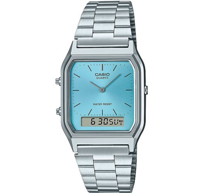 Купить Часы CASIO AQ-230A-2A1MQYES ⌚ Наручные часы на fabrikachasov.com ⭐ Бесплатная доставка по Украине от 3000 грн ✈ Гарантия ✔ 10.000 моделей. Скидки!