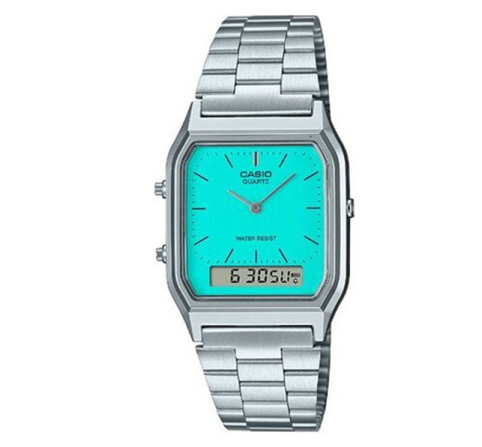 Купить Часы CASIO AQ-230A-2A2MQYES ⌚ Наручные часы на fabrikachasov.com ⭐ Бесплатная доставка по Украине от 3000 грн ✈ Гарантия ✔ 10.000 моделей. Скидки!