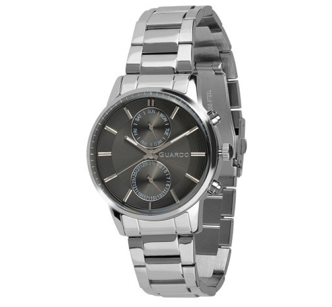 Купити ГОДИННИК GUARDO PREMIUM B01068-2 ⌚ Наручні годинники на fabrikachasov.com ⭐ Безкоштовна доставка по Україні від 3000 грн ✈ Гарантія ✔ 10.000 моделей. Знижки!