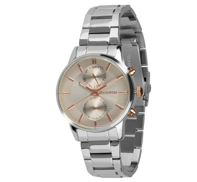 Купити ГОДИННИК GUARDO PREMIUM B01068-3 ⌚ Наручні годинники на fabrikachasov.com ⭐ Безкоштовна доставка по Україні від 3000 грн ✈ Гарантія ✔ 10.000 моделей. Знижки!