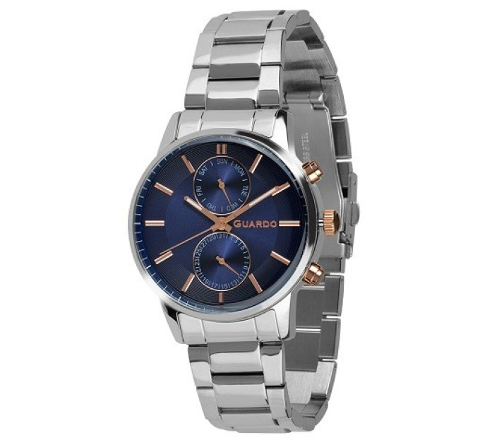 Купити ГОДИННИК GUARDO PREMIUM B01068-4 ⌚ Наручні годинники на fabrikachasov.com ⭐ Безкоштовна доставка по Україні від 3000 грн ✈ Гарантія ✔ 10.000 моделей годинників кращих брендів!