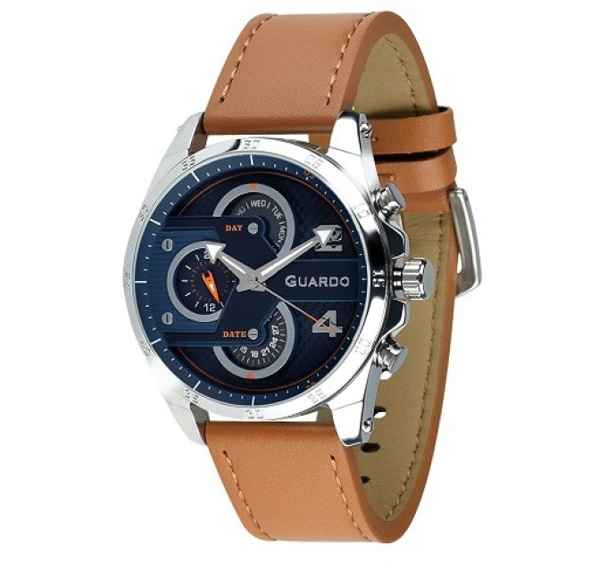 Купити ГОДИННИК GUARDO PREMIUM B01318-3 ⌚ Наручні годинники на fabrikachasov.com ⭐ Безкоштовна доставка по Україні від 3000 грн ✈ Гарантія ✔ 10.000 моделей годинників кращих брендів!