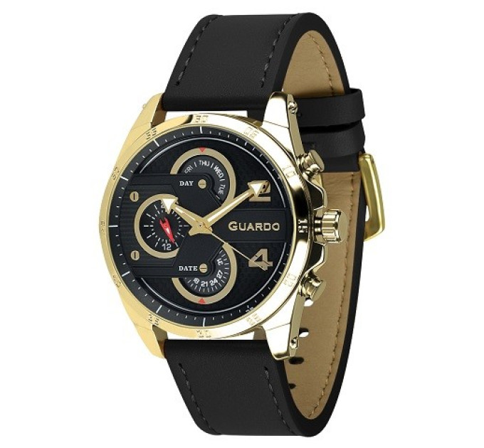 Купити ГОДИННИК GUARDO PREMIUM B01318-4 ⌚ Наручні годинники на fabrikachasov.com ⭐ Безкоштовна доставка по Україні від 3000 грн ✈ Гарантія ✔ 10.000 моделей. Знижки!