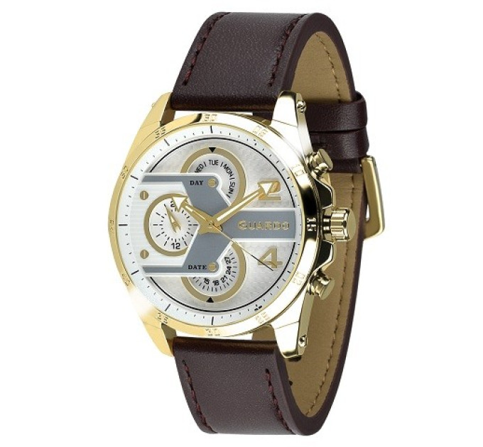Купити ГОДИННИК GUARDO PREMIUM B01318-5 ⌚ Наручні годинники на fabrikachasov.com ⭐ Безкоштовна доставка по Україні від 3000 грн ✈ Гарантія ✔ 10.000 моделей. Знижки!