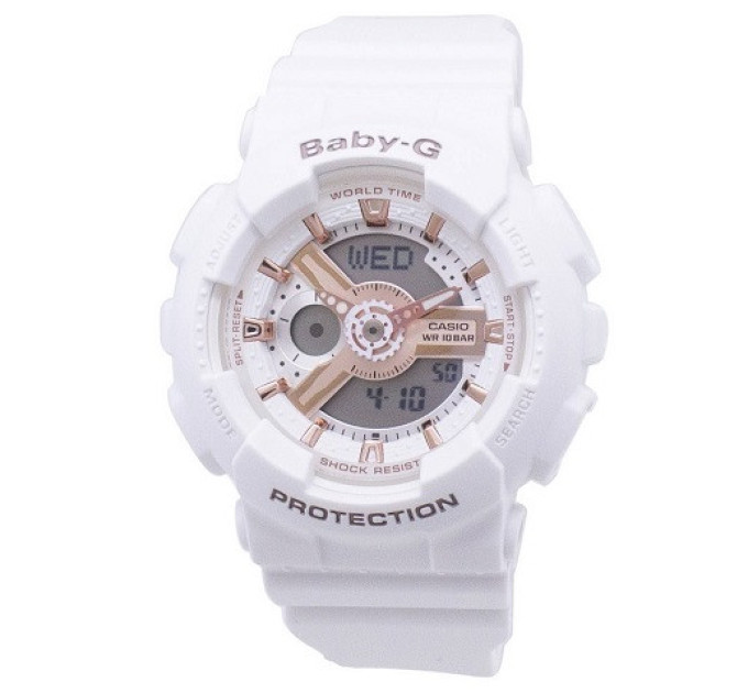 Купити ГОДИННИК CASIO BA-110RG-7ADR ⌚ Наручні годинники на fabrikachasov.com ⭐ Безкоштовна доставка по Україні від 3000 грн ✈ Гарантія ✔ 10.000 моделей. Знижки!