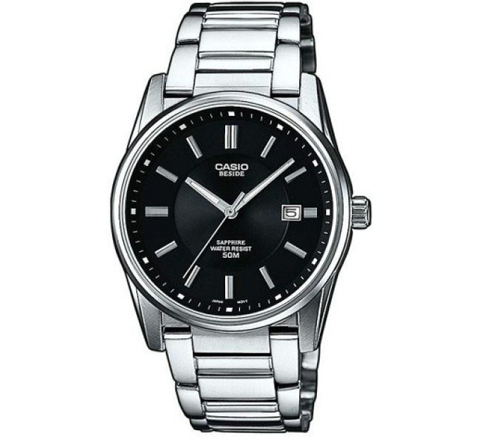 Купити ГОДИННИК CASIO BEM-111D-1AVEF ⌚ Наручні годинники на fabrikachasov.com ⭐ Безкоштовна доставка по Україні від 3000 грн ✈ Гарантія ✔ 10.000 моделей. Знижки!