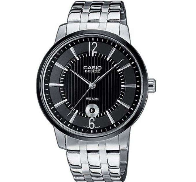 Купити ГОДИННИК CASIO BEM-118BD-1AV ⌚ Наручні годинники на fabrikachasov.com ⭐ Безкоштовна доставка по Україні від 3000 грн ✈ Гарантія ✔ 10.000 моделей годинників кращих брендів!