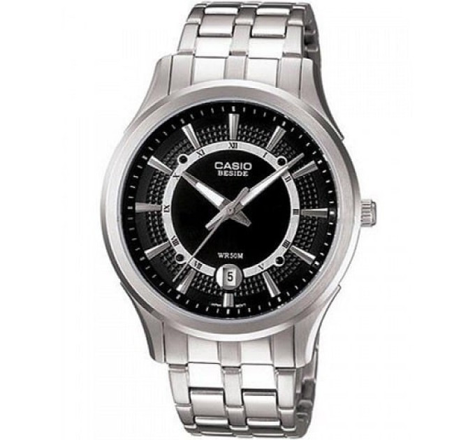 Купити ГОДИННИК CASIO BEM-119D-1AVDF ⌚ Наручні годинники на fabrikachasov.com ⭐ Безкоштовна доставка по Україні від 3000 грн ✈ Гарантія ✔ 10.000 моделей. Знижки!
