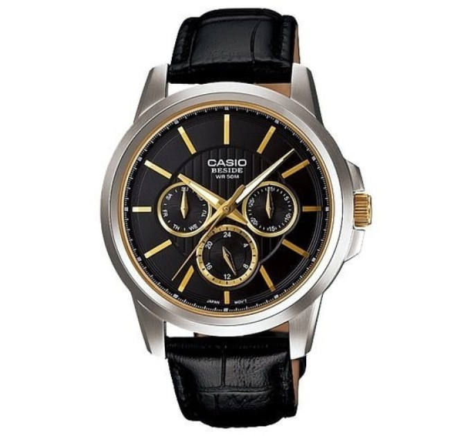 Купити ГОДИННИК CASIO BEM-307L-1AVDF ⌚ Наручні годинники на fabrikachasov.com ⭐ Безкоштовна доставка по Україні від 3000 грн ✈ Гарантія ✔ 10.000 моделей. Знижки!