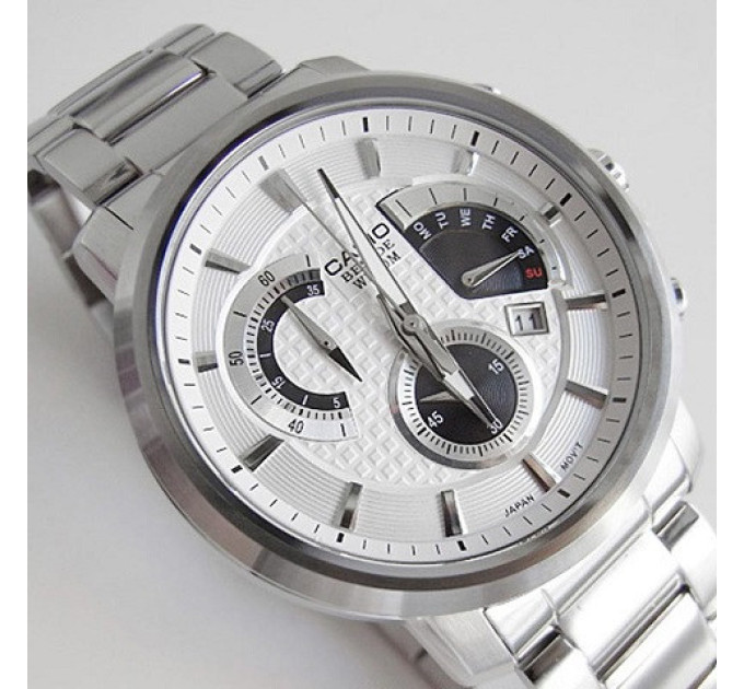 Купити ГОДИННИК CASIO BEM-506D-7AVDF ⌚ Наручні годинники на fabrikachasov.com ⭐ Безкоштовна доставка по Україні від 3000 грн ✈ Гарантія ✔ 10.000 моделей годинників кращих брендів!