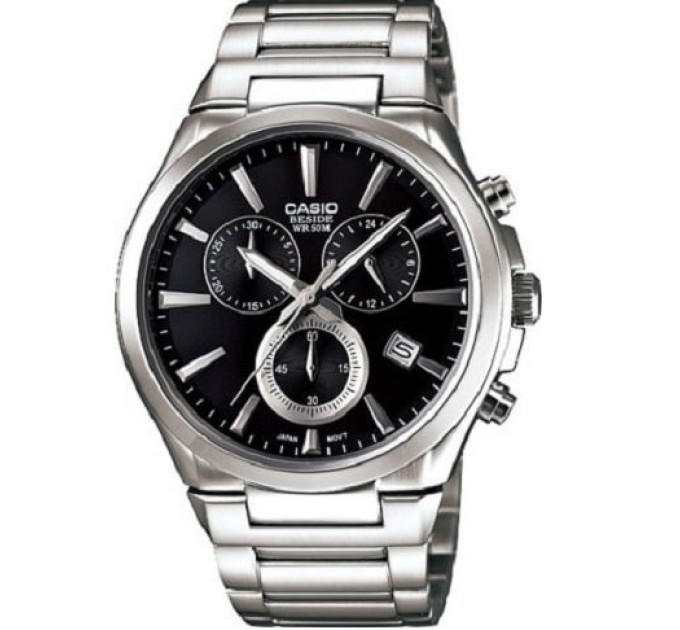 Купити ГОДИННИК CASIO BEM-509D-1AV ⌚ Наручні годинники на fabrikachasov.com ⭐ Безкоштовна доставка по Україні від 3000 грн ✈ Гарантія ✔ 10.000 моделей годинників кращих брендів!