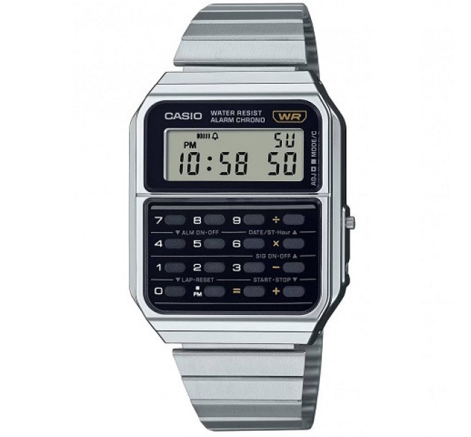 Купить Часы CASIO CA-500WE-1AEF ⌚ Наручные часы на fabrikachasov.com ⭐ Бесплатная доставка по Украине от 3000 грн ✈ Гарантия ✔ 10.000 моделей часов лучших брендов!