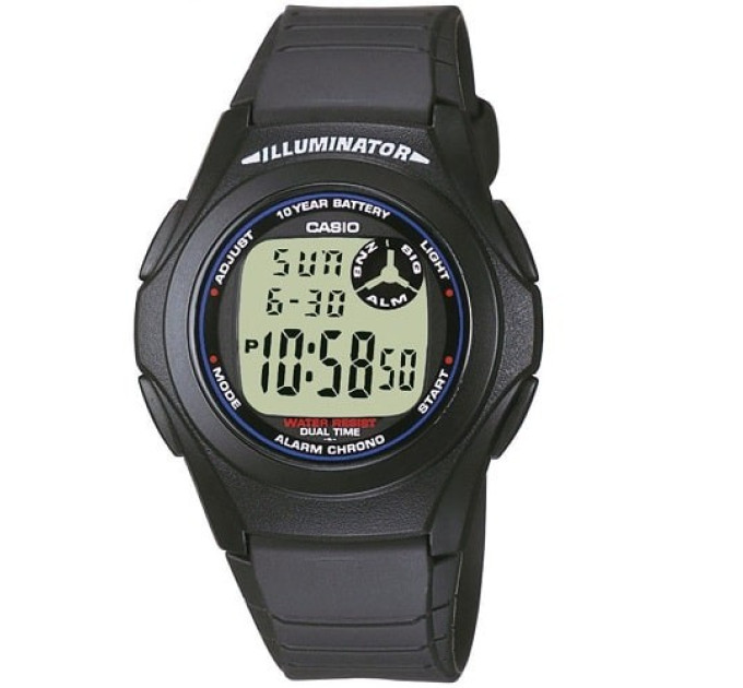 Купить Часы CASIO F-200W-1AEF ⌚ Наручные часы на fabrikachasov.com ⭐ Бесплатная доставка по Украине от 3000 грн ✈ Гарантия ✔ 10.000 моделей часов лучших брендов!