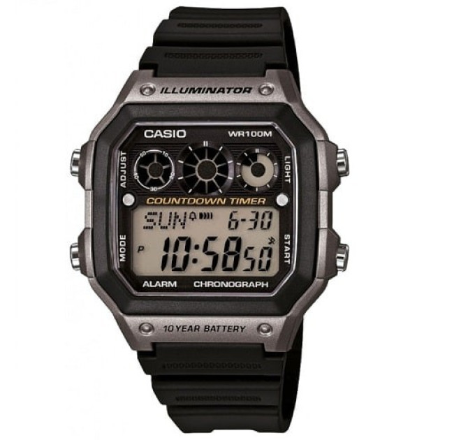 Купить Часы CASIO AE-1300WH-8AVDF ⌚ Наручные часы на fabrikachasov.com ⭐ Бесплатная доставка по Украине от 3000 грн ✈ Гарантия ✔ 10.000 моделей часов лучших брендов!