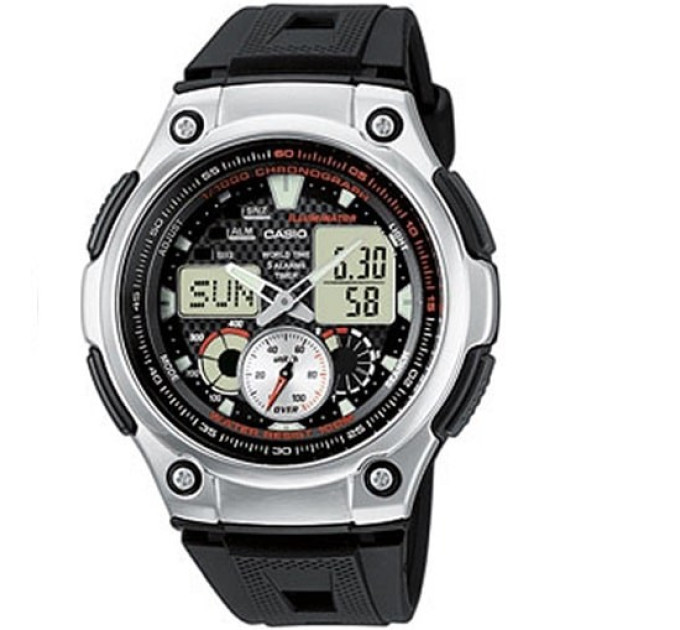 Купить Часы CASIO AQ-190W-1AVEF ⌚ Наручные часы на fabrikachasov.com ⭐ Бесплатная доставка по Украине от 3000 грн ✈ Гарантия ✔ 10.000 моделей часов лучших брендов!