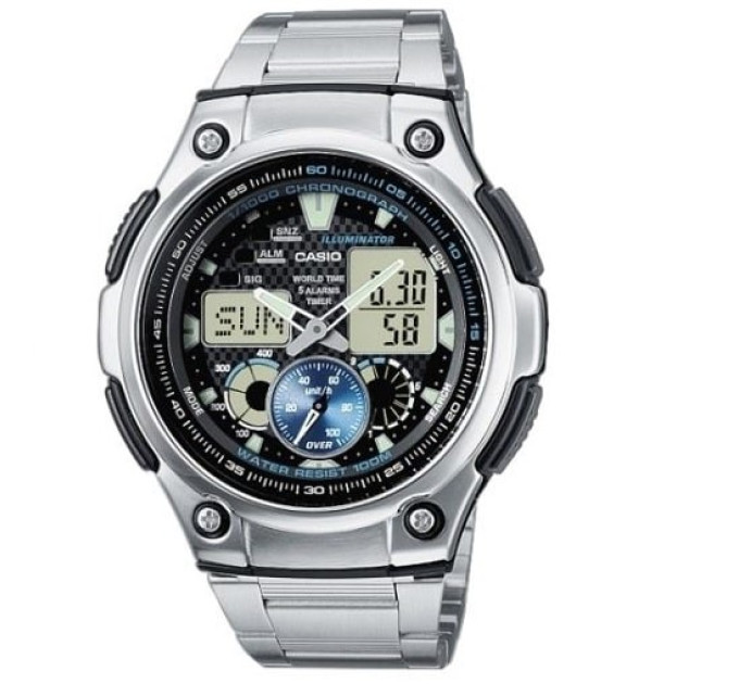Купить Часы CASIO AQ-190WD-1AVEF ⌚ Наручные часы на fabrikachasov.com ⭐ Бесплатная доставка по Украине от 3000 грн ✈ Гарантия ✔ 10.000 моделей. Скидки!