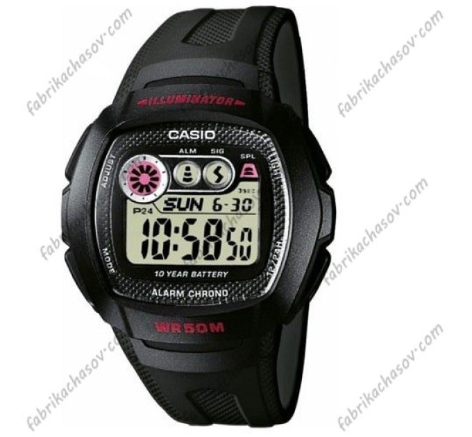 Купить Часы CASIO W-210-1CVE ⌚ Наручные часы на fabrikachasov.com ⭐ Бесплатная доставка по Украине от 3000 грн ✈ Гарантия ✔ 10.000 моделей. Скидки!