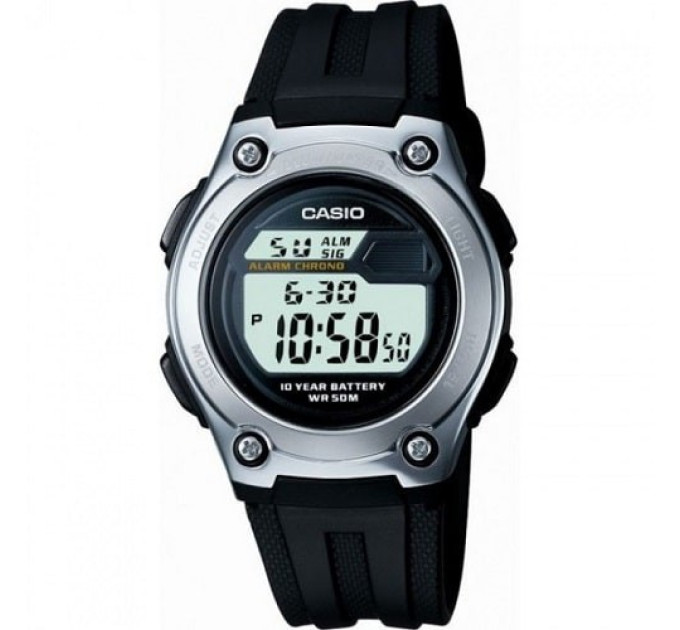Купить Часы CASIO W-211-1AVE ⌚ Наручные часы на fabrikachasov.com ⭐ Бесплатная доставка по Украине от 3000 грн ✈ Гарантия ✔ 10.000 моделей часов лучших брендов!