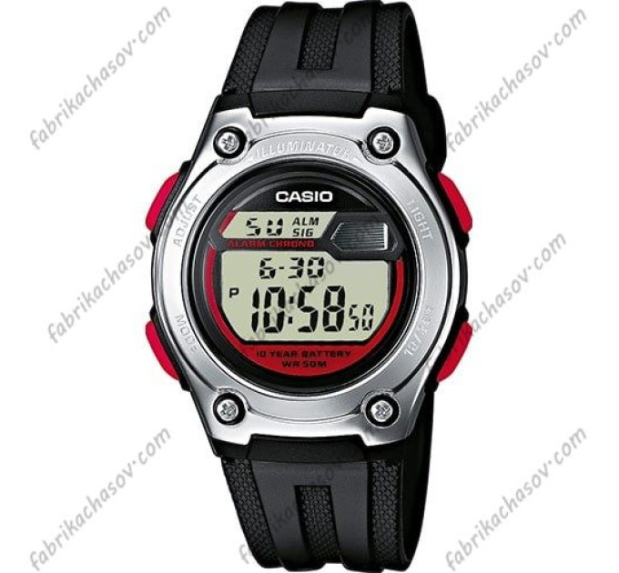 Купить Часы CASIO W-211-1BVE ⌚ Наручные часы на fabrikachasov.com ⭐ Бесплатная доставка по Украине от 3000 грн ✈ Гарантия ✔ 10.000 моделей часов лучших брендов!