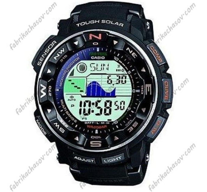 Купити ГОДИННИК CASIO PRW-2500-1ER ⌚ Наручні годинники на fabrikachasov.com ⭐ Безкоштовна доставка по Україні від 3000 грн ✈ Гарантія ✔ 10.000 моделей годинників кращих брендів!