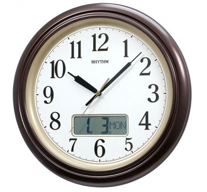 Купить Настенные часы Rhythm CFG714NR06 ⌚ Наручные часы на fabrikachasov.com ⭐ Бесплатная доставка по Украине от 3000 грн ✈ Гарантия ✔ 10.000 моделей часов лучших брендов!