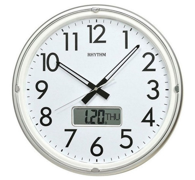Купить Настенные часы RHYTHM CFG717NR19 ⌚ Наручные часы на fabrikachasov.com ⭐ Бесплатная доставка по Украине от 3000 грн ✈ Гарантия ✔ 10.000 моделей часов лучших брендов!
