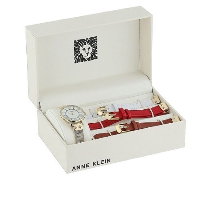 Купити ГОДИННИК ANNE KLEIN AK/3180GBST С НАБОРОМ БРАСЛЕТОВ ⌚ Наручні годинники на fabrikachasov.com ⭐ Безкоштовна доставка по Україні від 3000 грн ✈ Гарантія ✔ 10.000 моделей годинників кращих брендів!