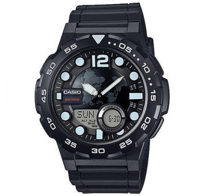 Купити ГОДИННИК CASIO AEQ-100W-1AVEF ⌚ Наручні годинники на fabrikachasov.com ⭐ Безкоштовна доставка по Україні від 3000 грн ✈ Гарантія ✔ 10.000 моделей. Знижки!