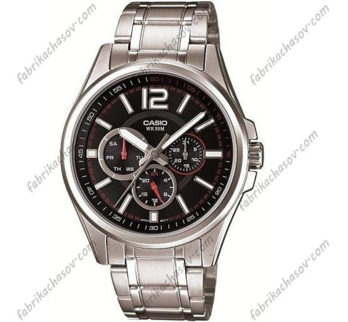 Купити ГОДИННИК CASIO MTP-1355D-1AV ⌚ Наручні годинники на fabrikachasov.com ⭐ Безкоштовна доставка по Україні від 3000 грн ✈ Гарантія ✔ 10.000 моделей. Знижки!