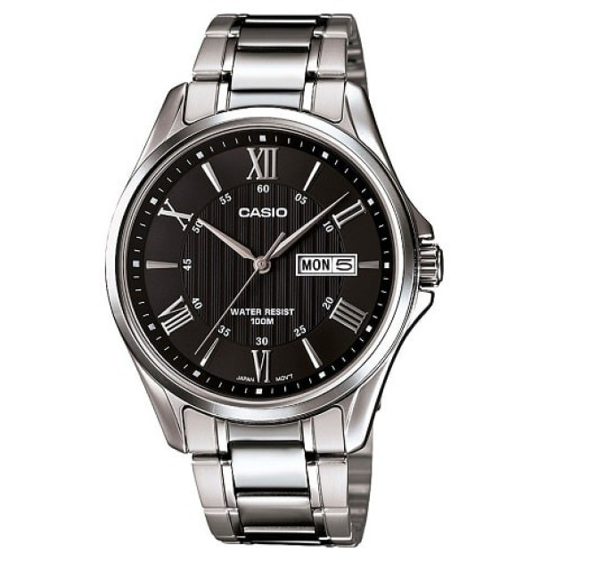 Купити ГОДИННИК CASIO MTP-1384D-1AVDF ⌚ Наручні годинники на fabrikachasov.com ⭐ Безкоштовна доставка по Україні від 3000 грн ✈ Гарантія ✔ 10.000 моделей. Знижки!